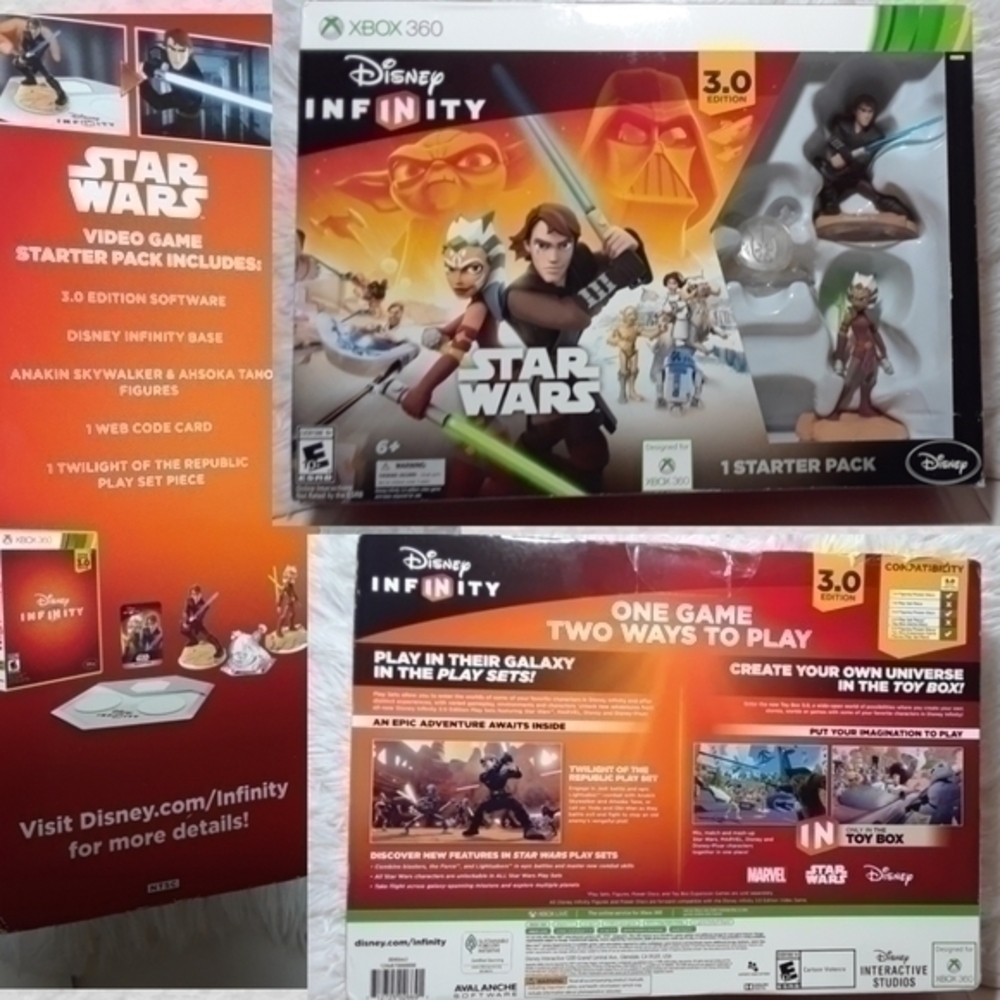 Disney Infinity 3.0 For XBox 360 Starter Pack